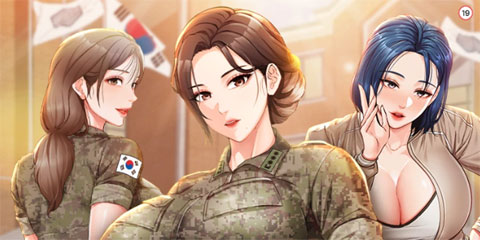 부대에 남군이 나 혼자